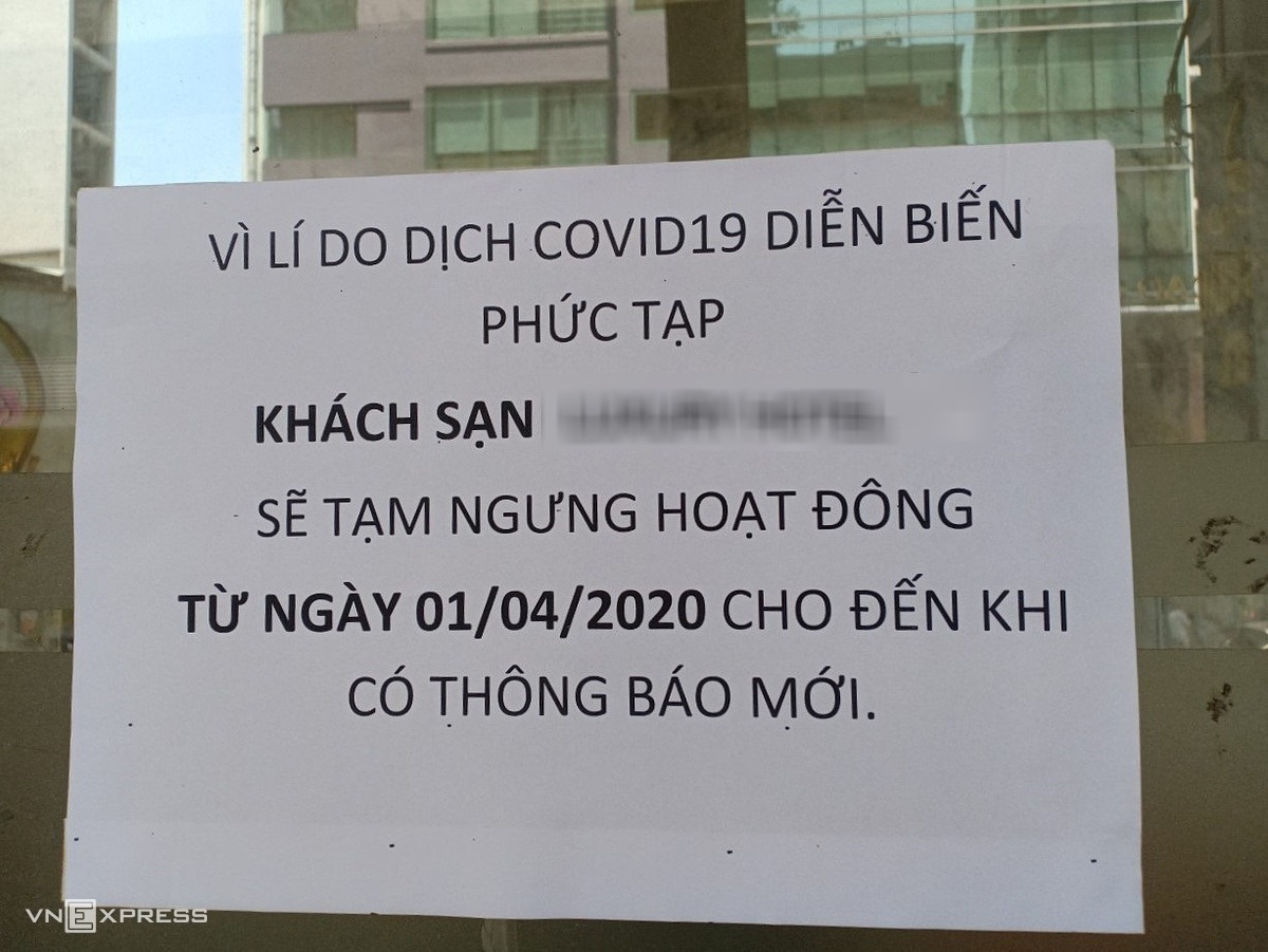 Nhiều khách sạn phải đóng cửa, ngưng hoạt động vô thời gian trong giai đoạn dịch bệnh. kinh-doanh-khach-san-mua-covid-19